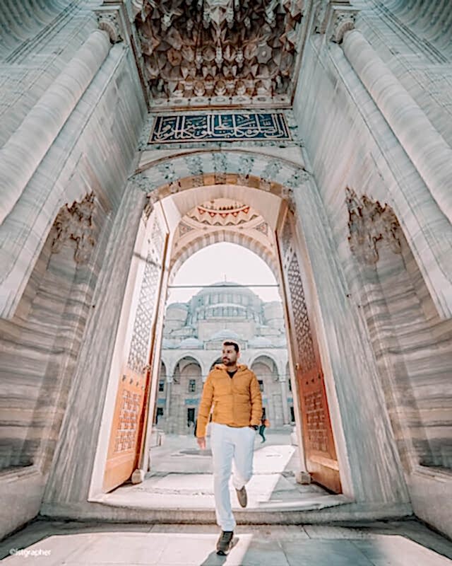 Photo shoot in Istanbul